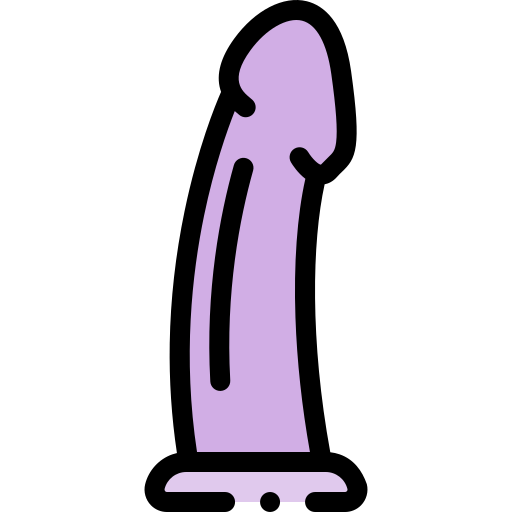 dildo Detailed Rounded Lineal color Ícone