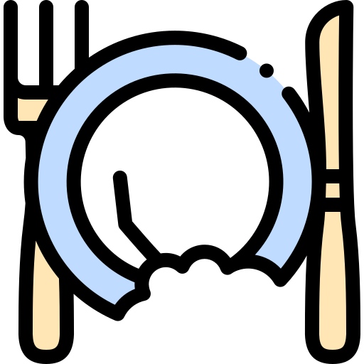 Hunger Detailed Rounded Lineal color icon