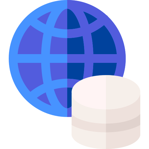 globe Basic Rounded Flat Icône