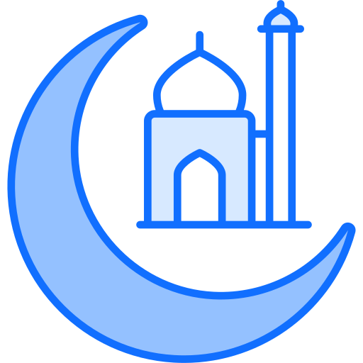 eid al fitr Generic Blue icono