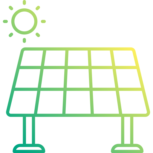 energia słoneczna Generic Gradient ikona