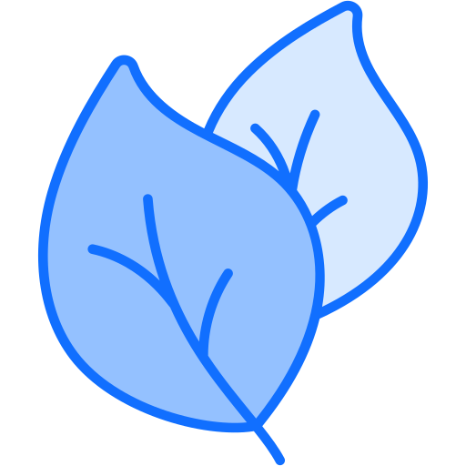foglia Generic Blue icona