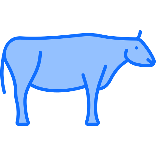 vache Generic Blue Icône