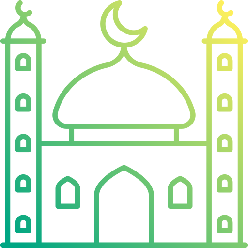 mosquée Generic Gradient Icône