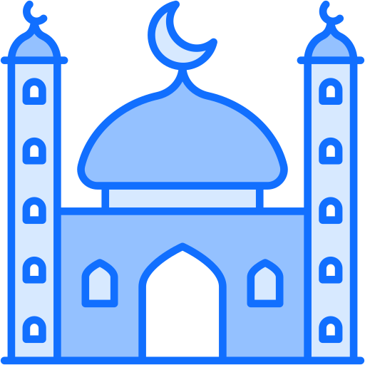 moskee Generic Blue icoon