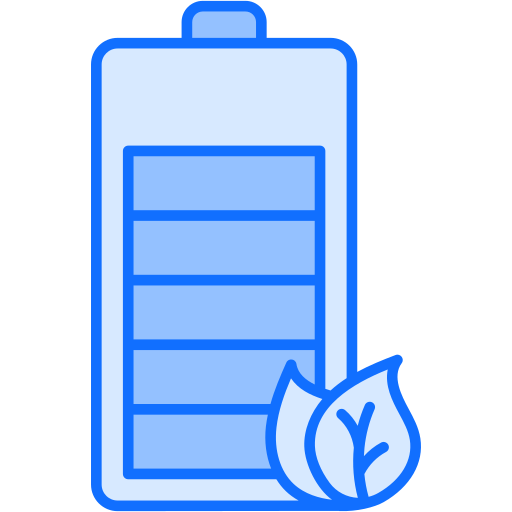 ekologiczna bateria Generic Blue ikona