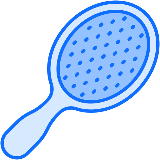 Hair brush Generic Blue icon