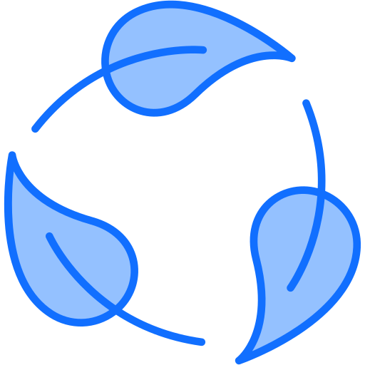 ulegające biodegradacji Generic Blue ikona