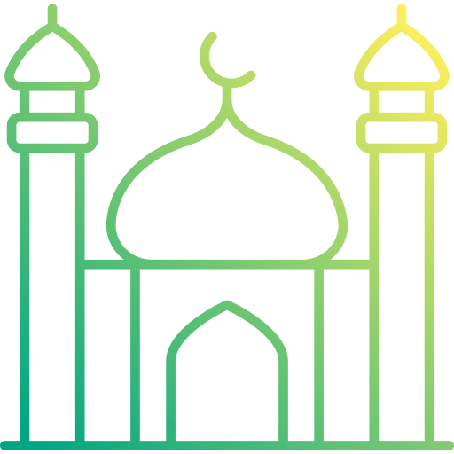 Mosque Generic Gradient icon