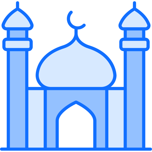 mosquée Generic Blue Icône