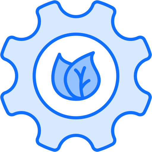 Eco services Generic Blue icon