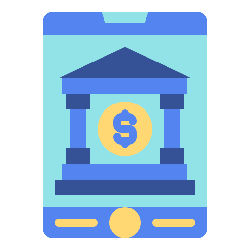 banca en línea Generic Flat icono