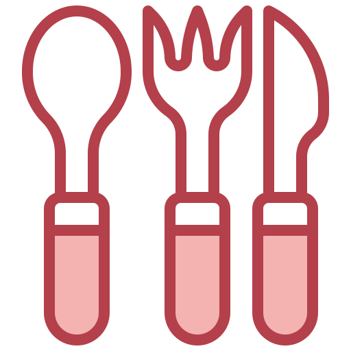 Cutlery Surang Red icon