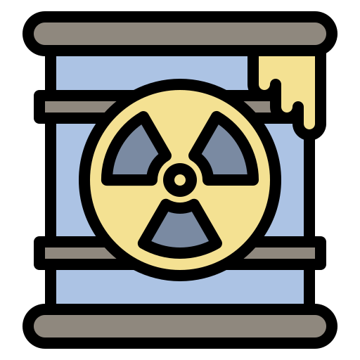 Радиоактивный Generic Outline Color иконка