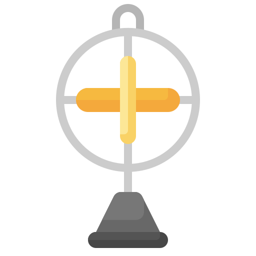 Żyroskop Surang Flat ikona