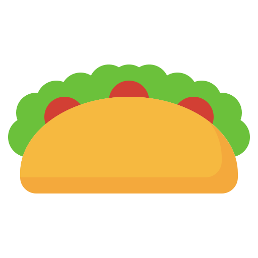 tacos Surang Lineal Color Icône