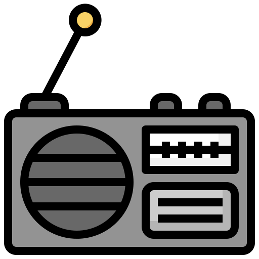 rádio Surang Lineal Color Ícone