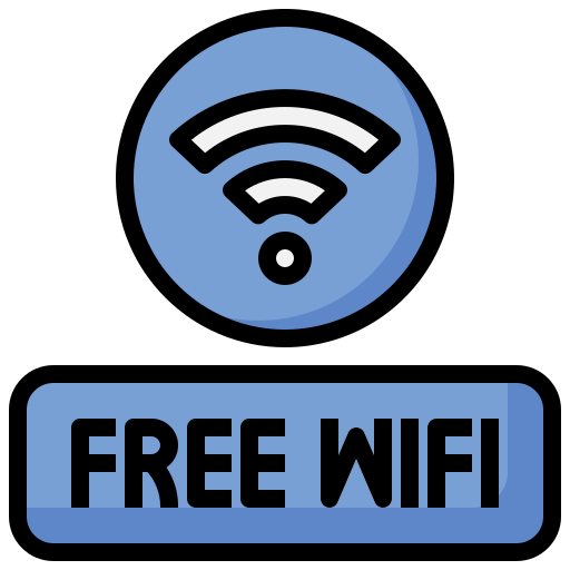 wifi gratis Surang Lineal Color icona