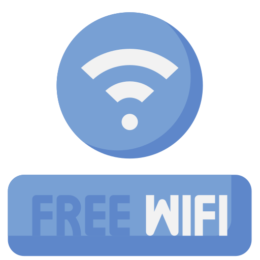 無料wi-fi Surang Flat icon