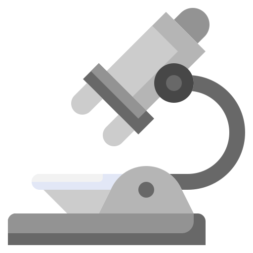 microscoop Surang Flat icoon
