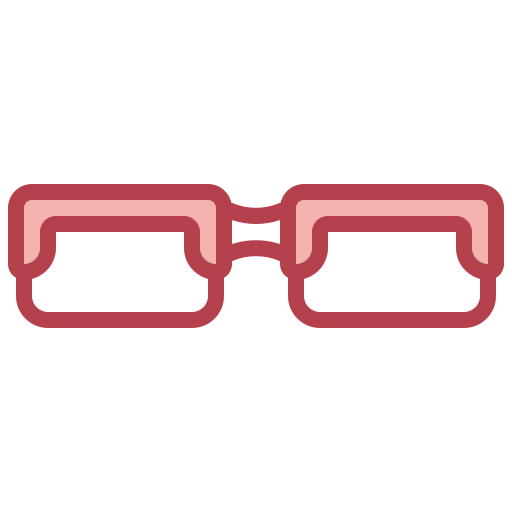 Eyeglasses Surang Red icon