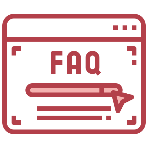 Faq Surang Red icon