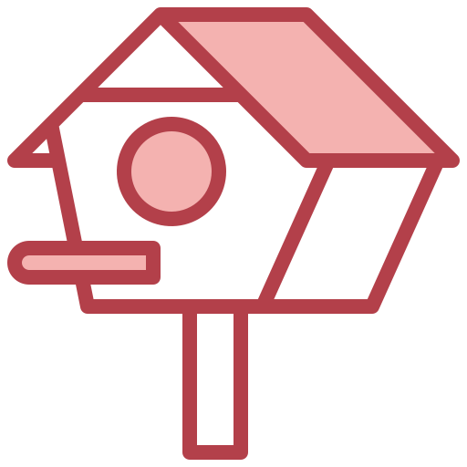 casa del pájaro Surang Red icono