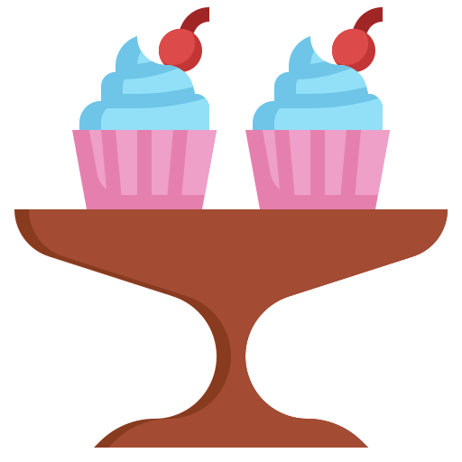 cupcake Surang Flat icon