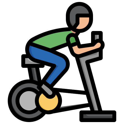 bicicleta Surang Lineal Color icono