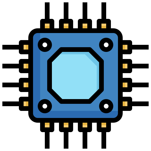 Microchip Surang Lineal Color icon