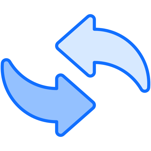 Swap Generic Blue icon