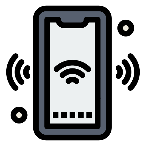 wi-fi Flatart Icons Lineal Color icon