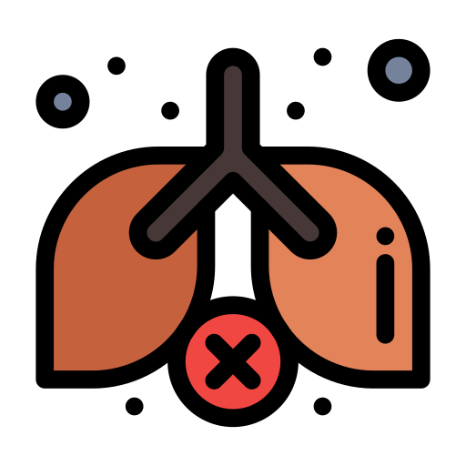 肺 Flatart Icons Lineal Color icon