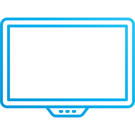 smart-tv Generic Gradient icon