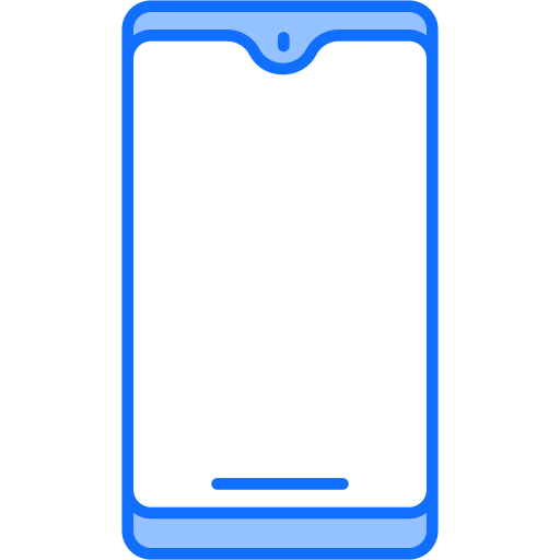 smartphone Generic Blue icoon