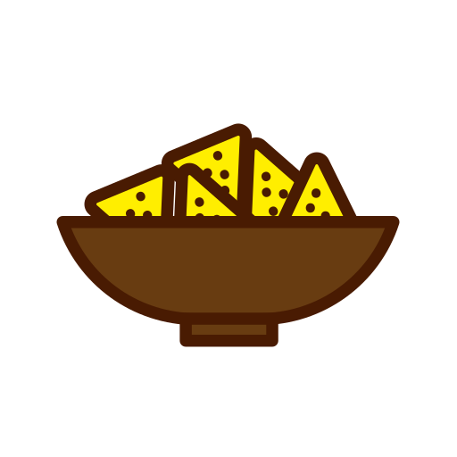 nachos Generic Outline Color icono