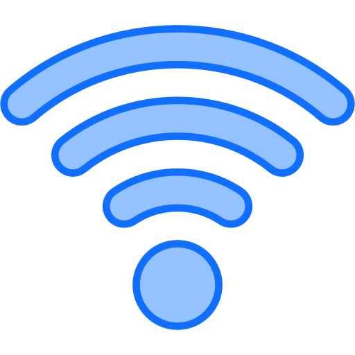 señal wifi Generic Blue icono