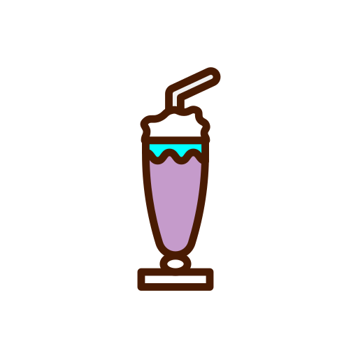 Milkshake Generic Outline Color icon