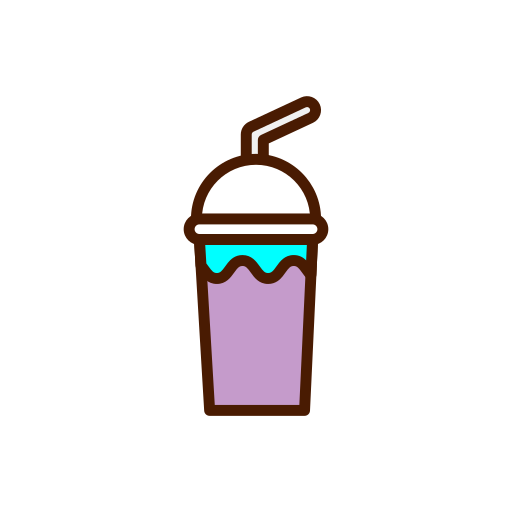 milk-shake Generic Outline Color Icône