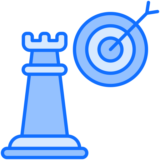 Marketing strategy Generic Blue icon