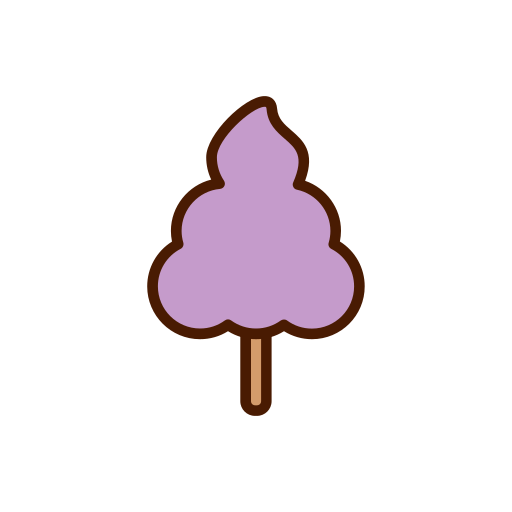 솜사탕 Generic Outline Color icon