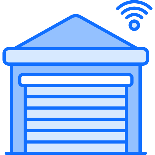 Smart garage Generic Blue icon
