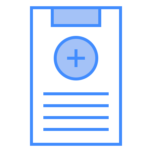 医療報告書 Generic Blue icon