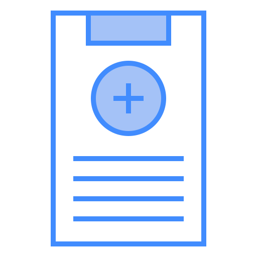 informe médico Generic Blue icono