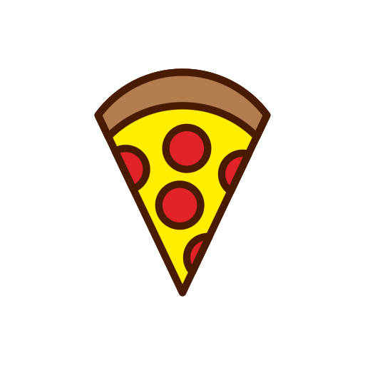 pizza Generic Outline Color icoon