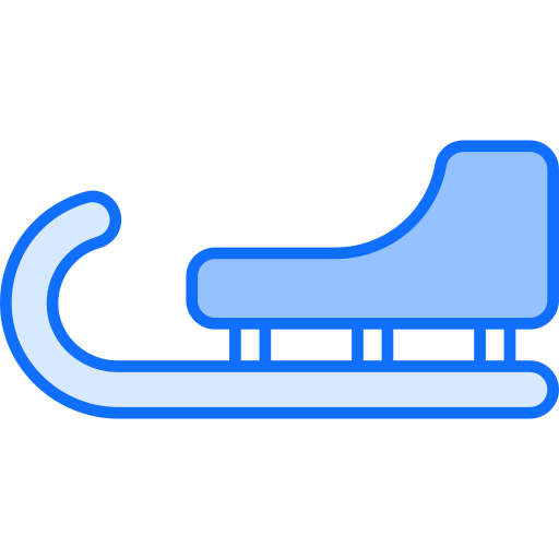 썰매 Generic Blue icon