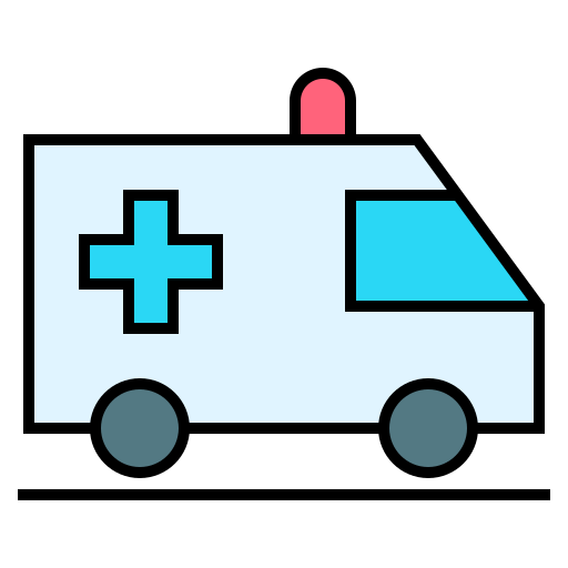 ambulance Generic Outline Color icoon