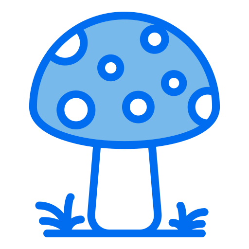 champignon Generic Blue Icône
