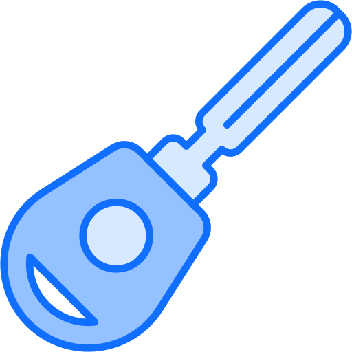 Smart key Generic Blue icon