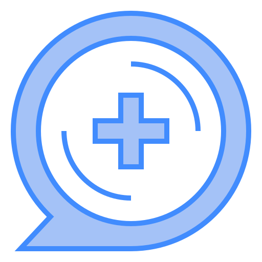 Medical care Generic Blue icon